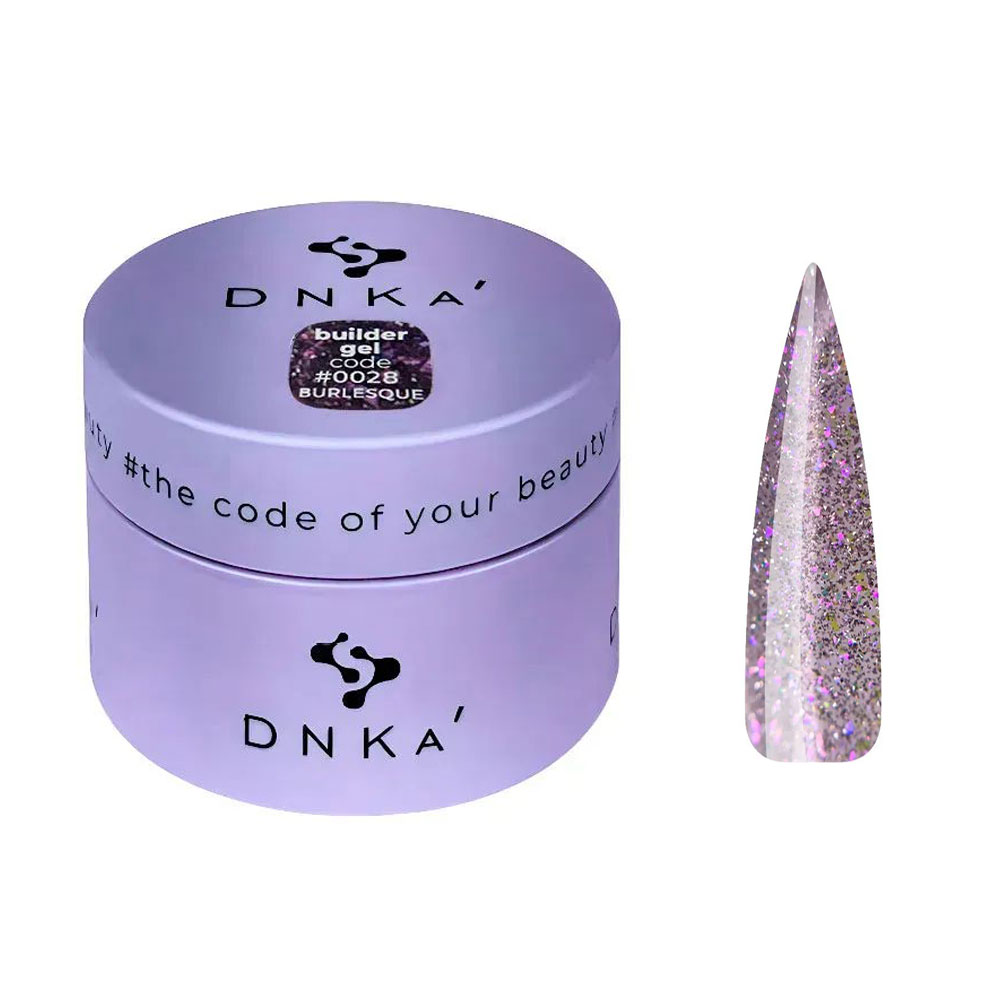 Гель для нарощування нігтів DNKa' Builder Gel 0028 Burlesque, 30 мл